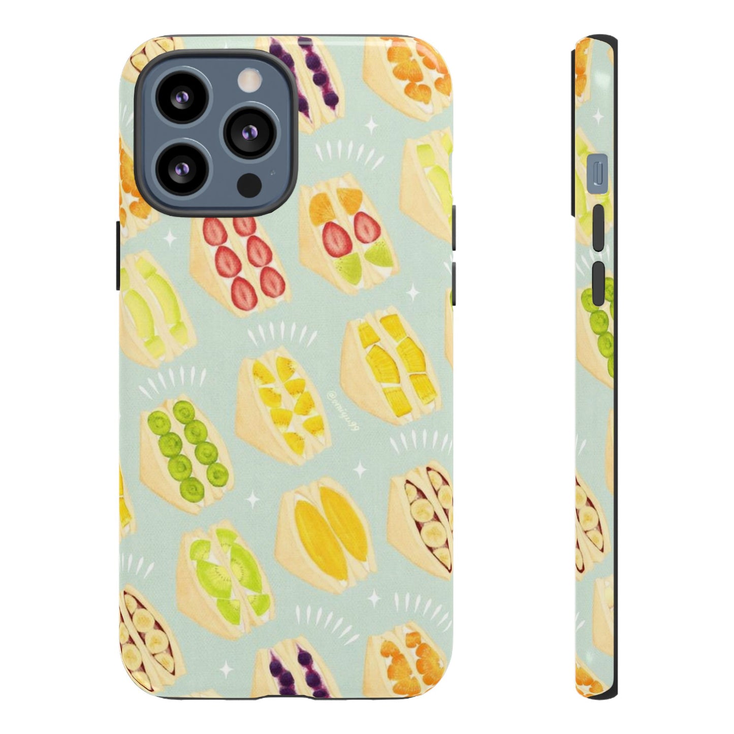 Japanese Fruit Sandwich iPhone Cases