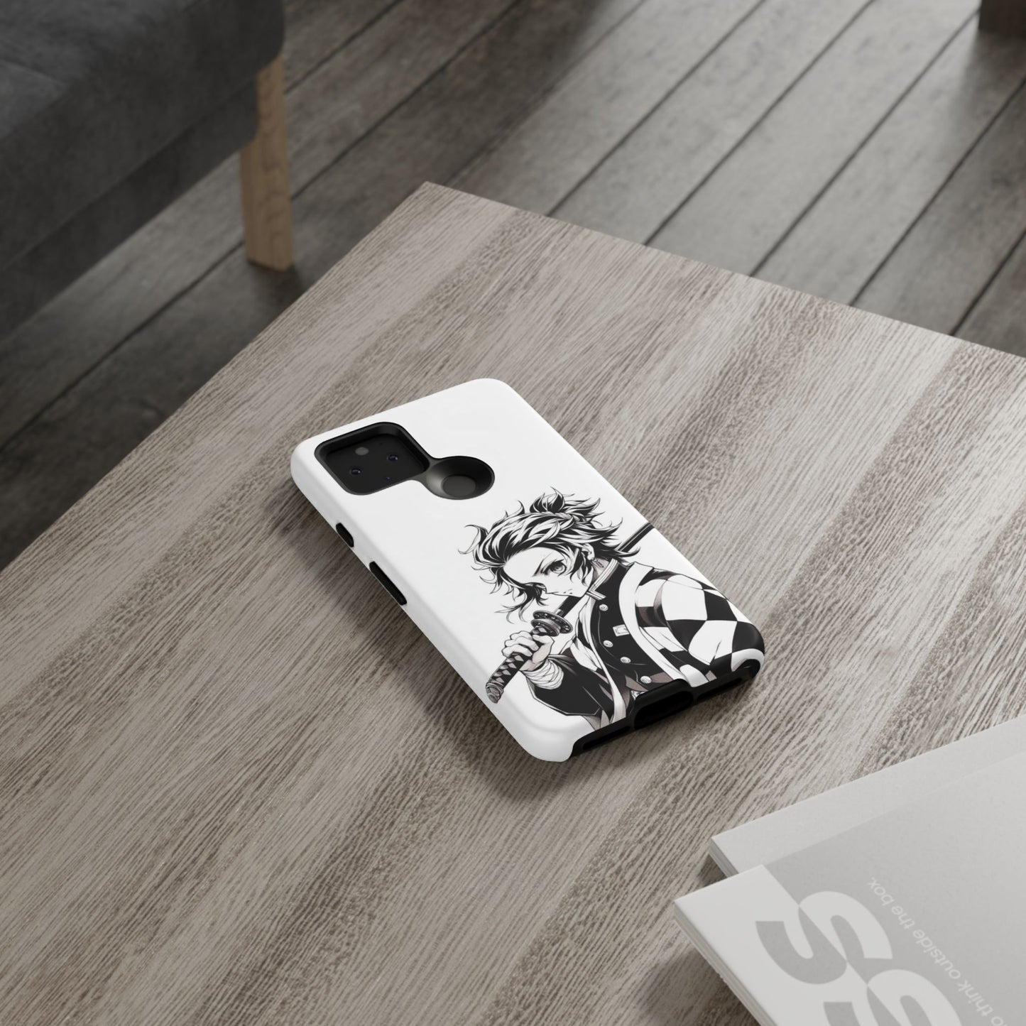 White Kamado Tanjiro Phone Case