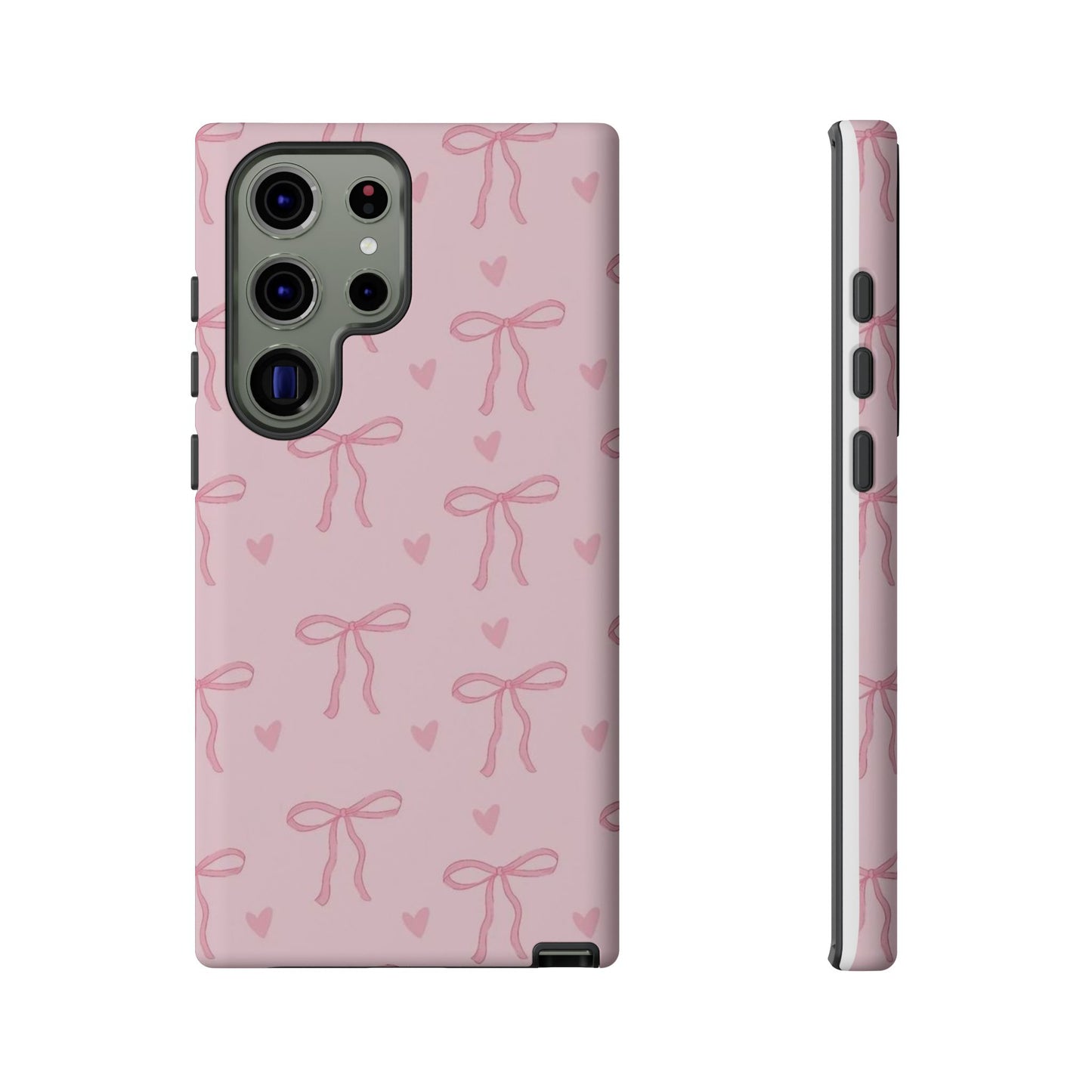 Bows and Hearts iPhone Case