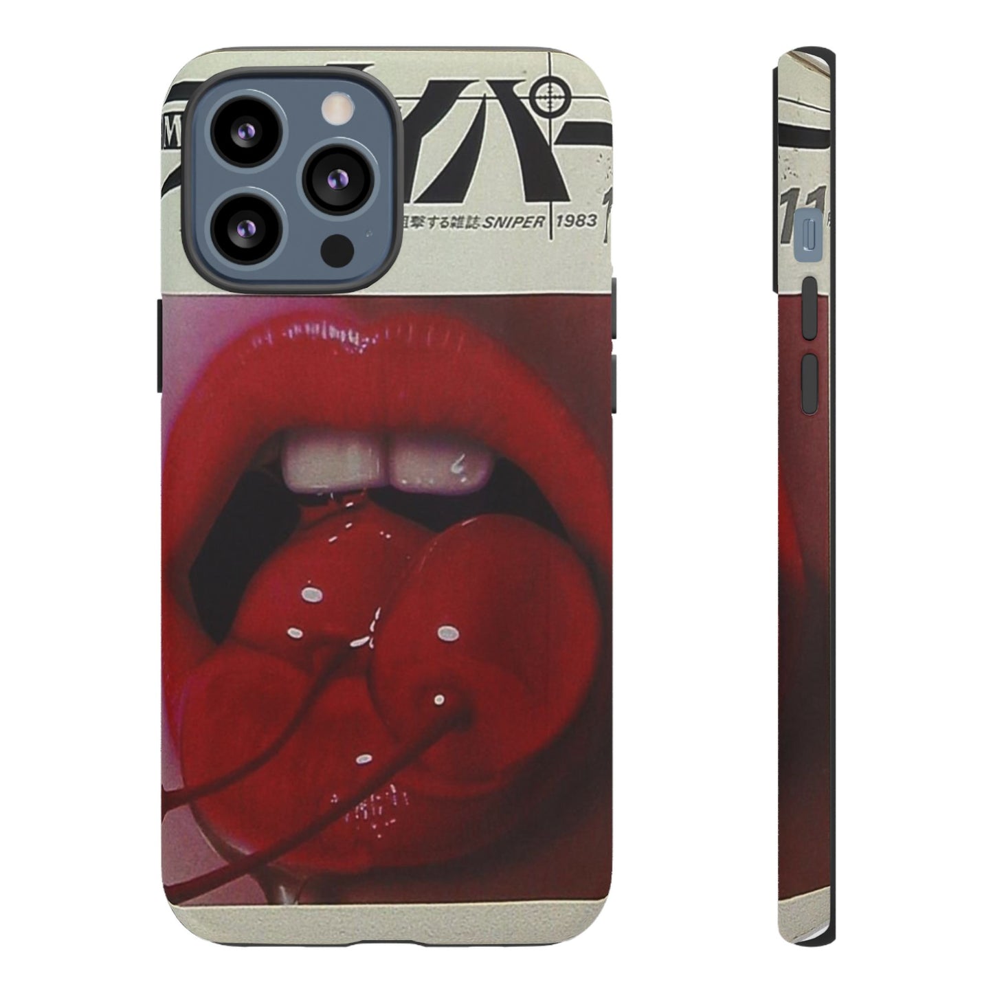 Cherry Lips iPhone Case