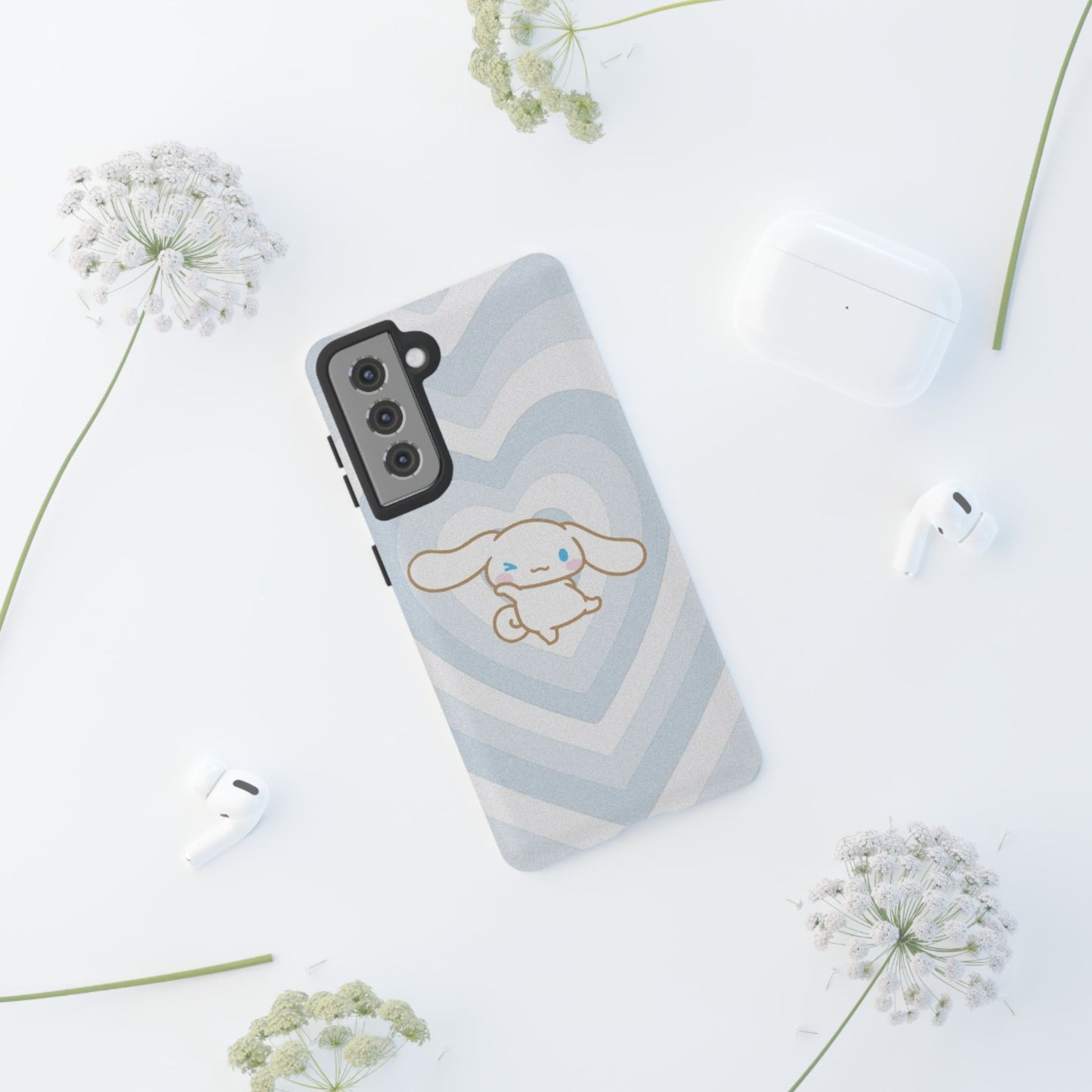 Cinnamoroll Heart Ring Phone Case