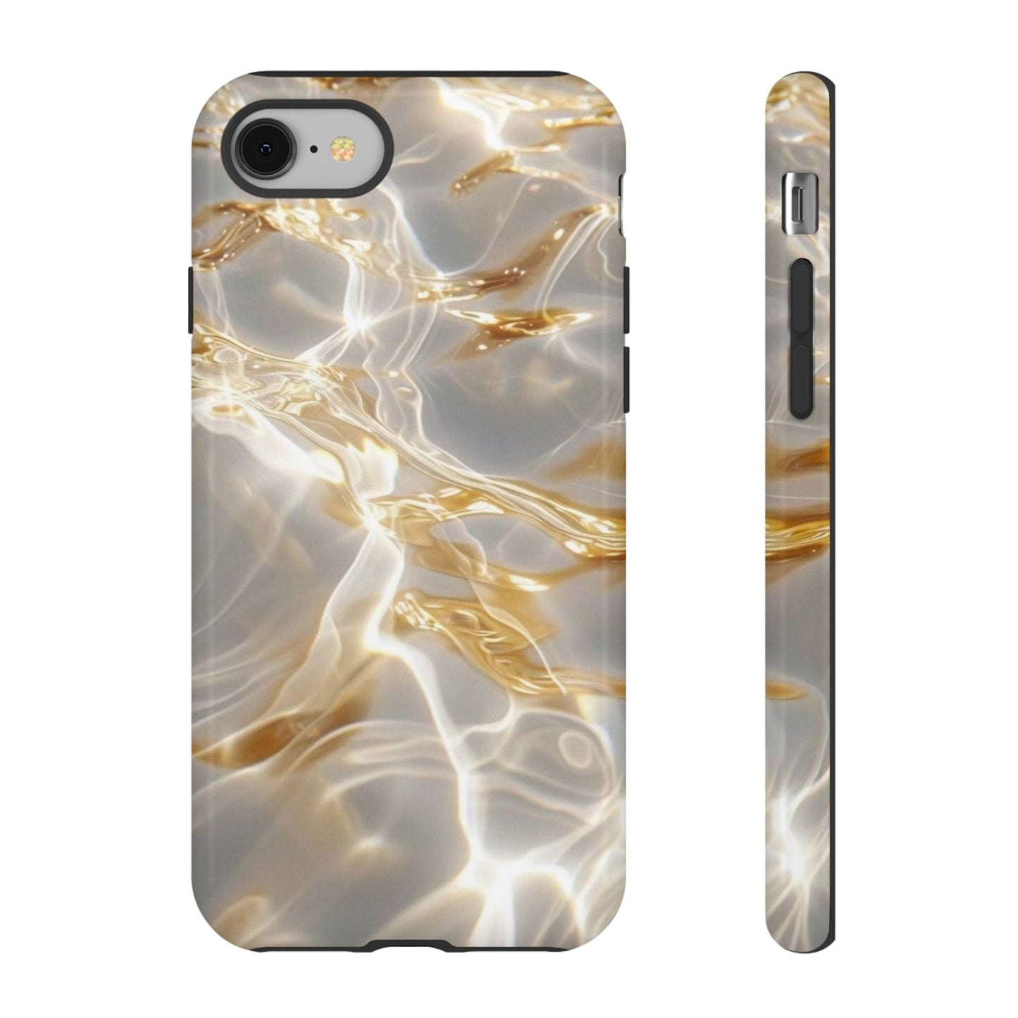 Golden Wave iPhone Case