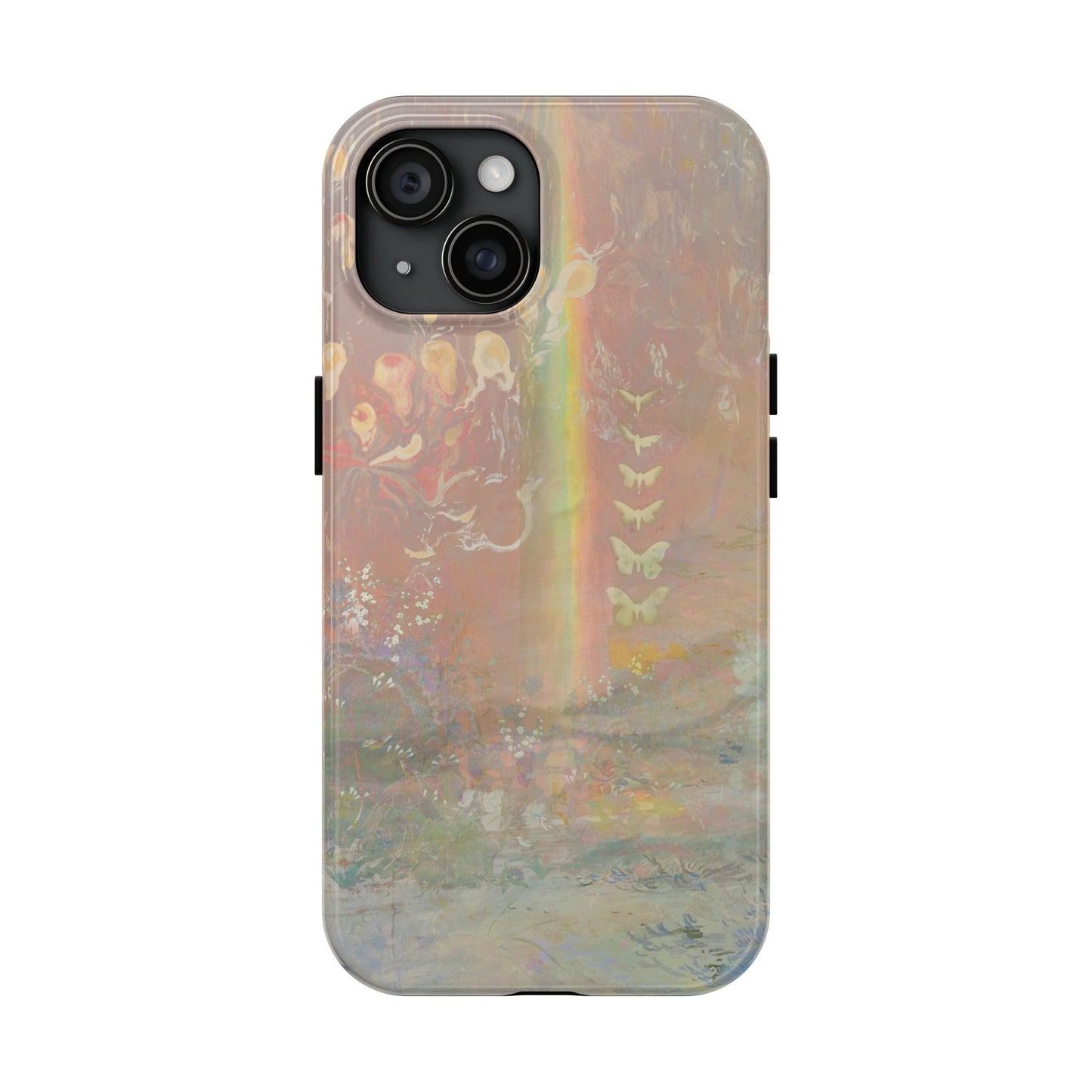 Rainbow Light Painting iPhone Case