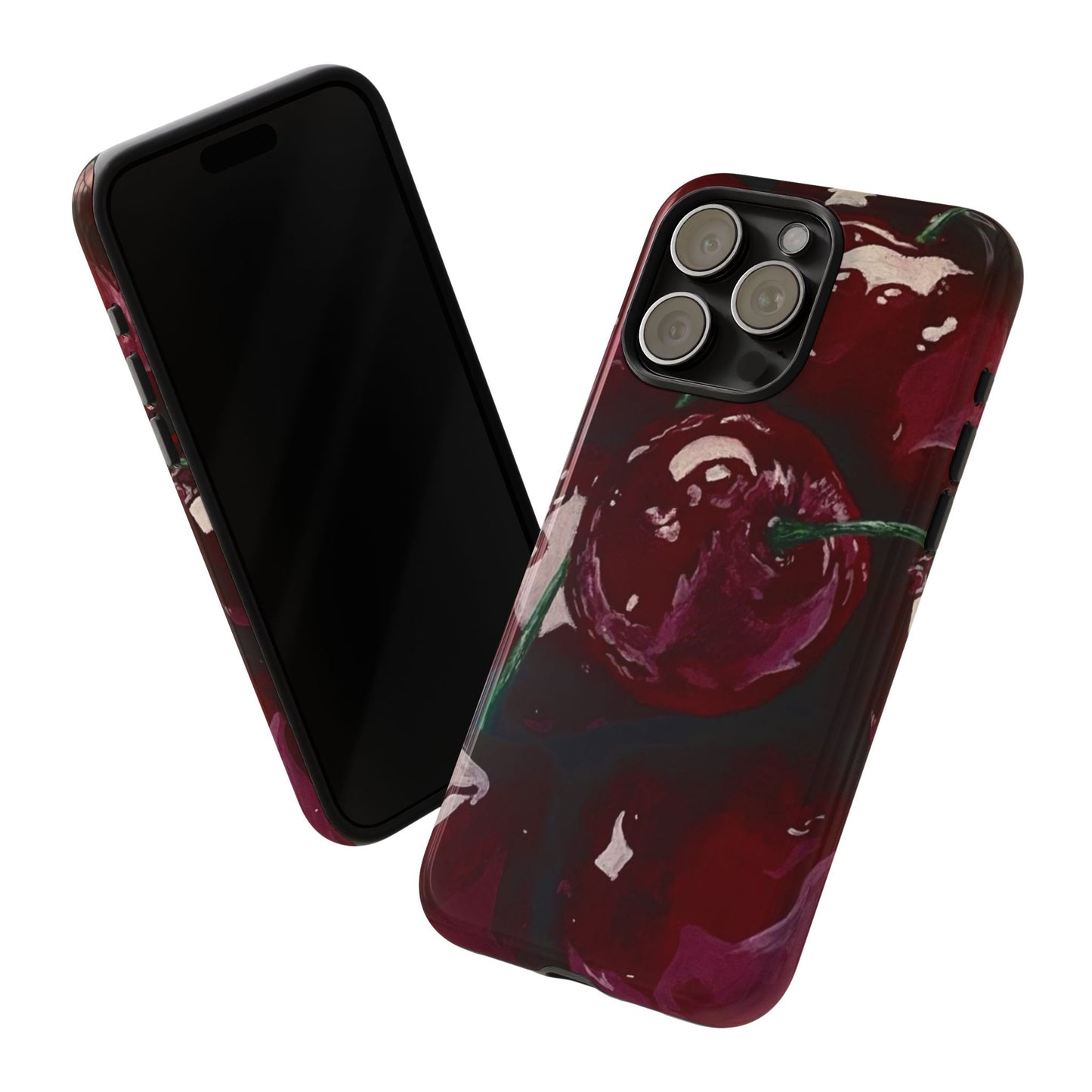 Cherry Painting iPhone Case