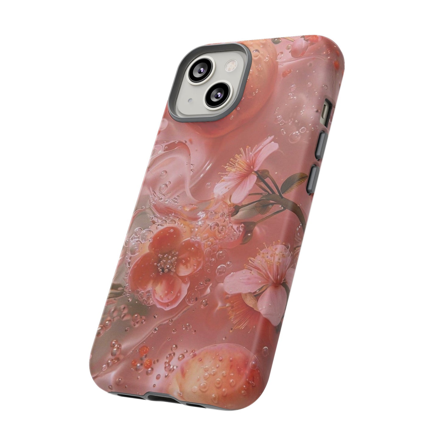 Peach Lily  iPhone Case