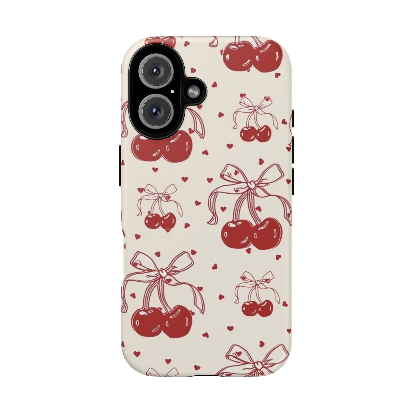 Cherry Bows iPhone Case