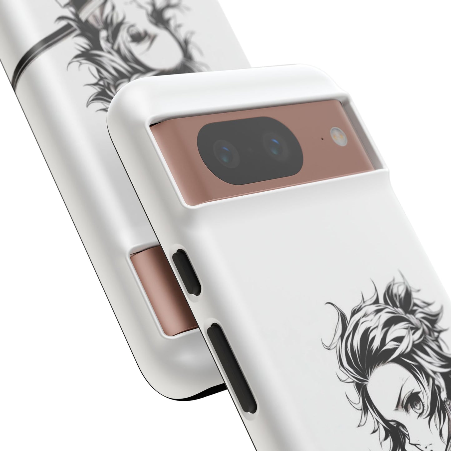 White Kamado Tanjiro Phone Case