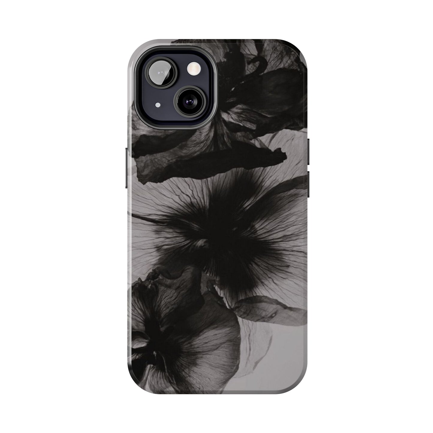 Black & White Floral iPhone Case