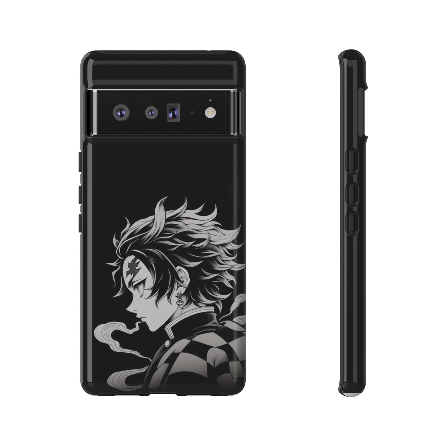 Black Kamado Tanjiro Phone Case