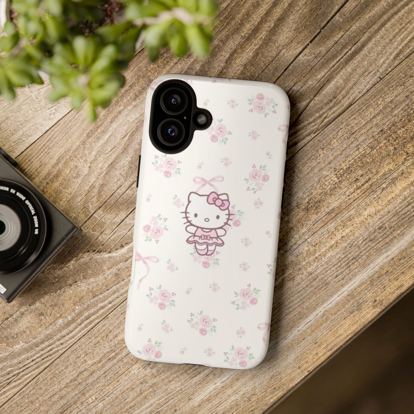 Hello Kitty Flower Wall Phone Case