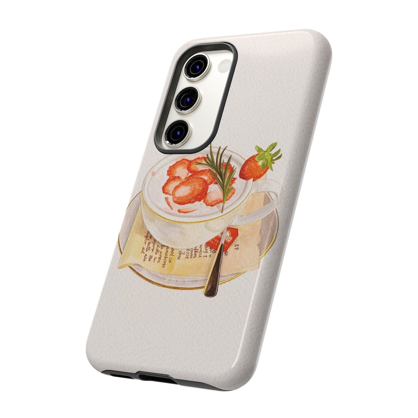 Strawberry Cream iPhone Case