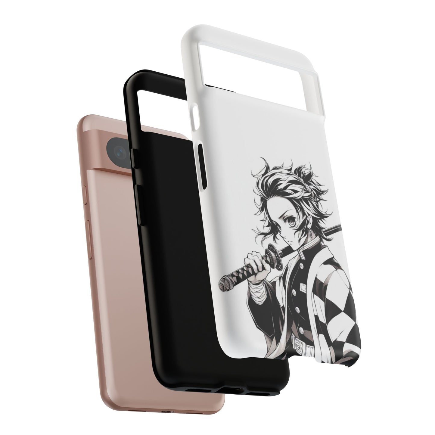 White Kamado Tanjiro Phone Case