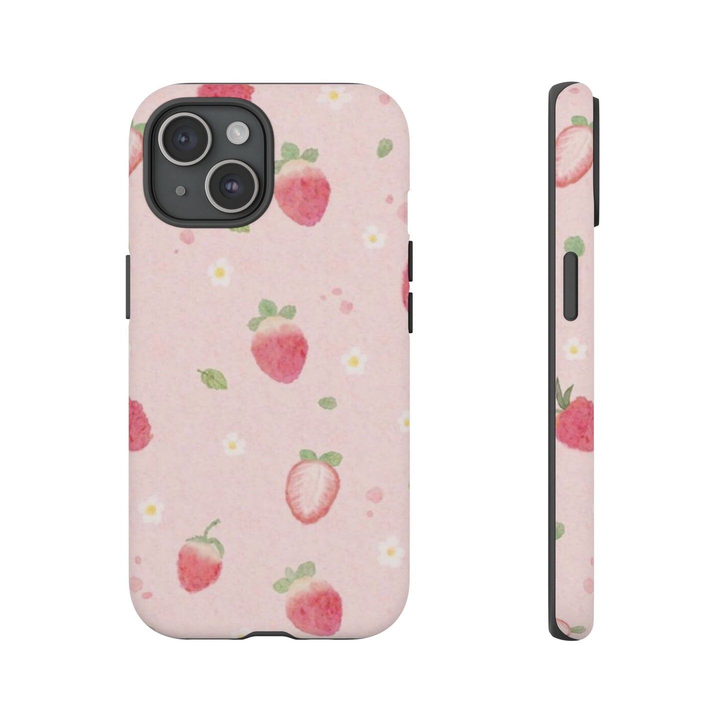 Strawberry Daisy iPhone Case