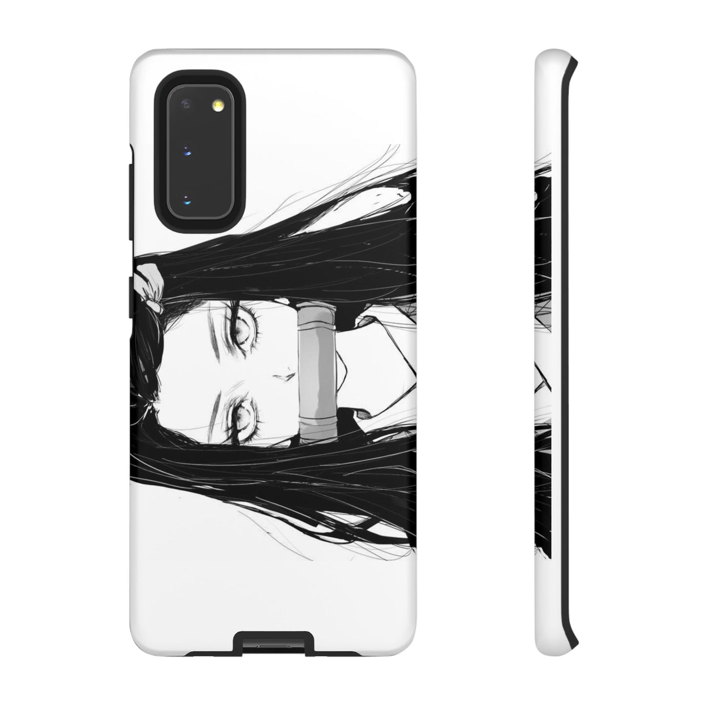 White Nezuko Kamado Clipart Phone Case