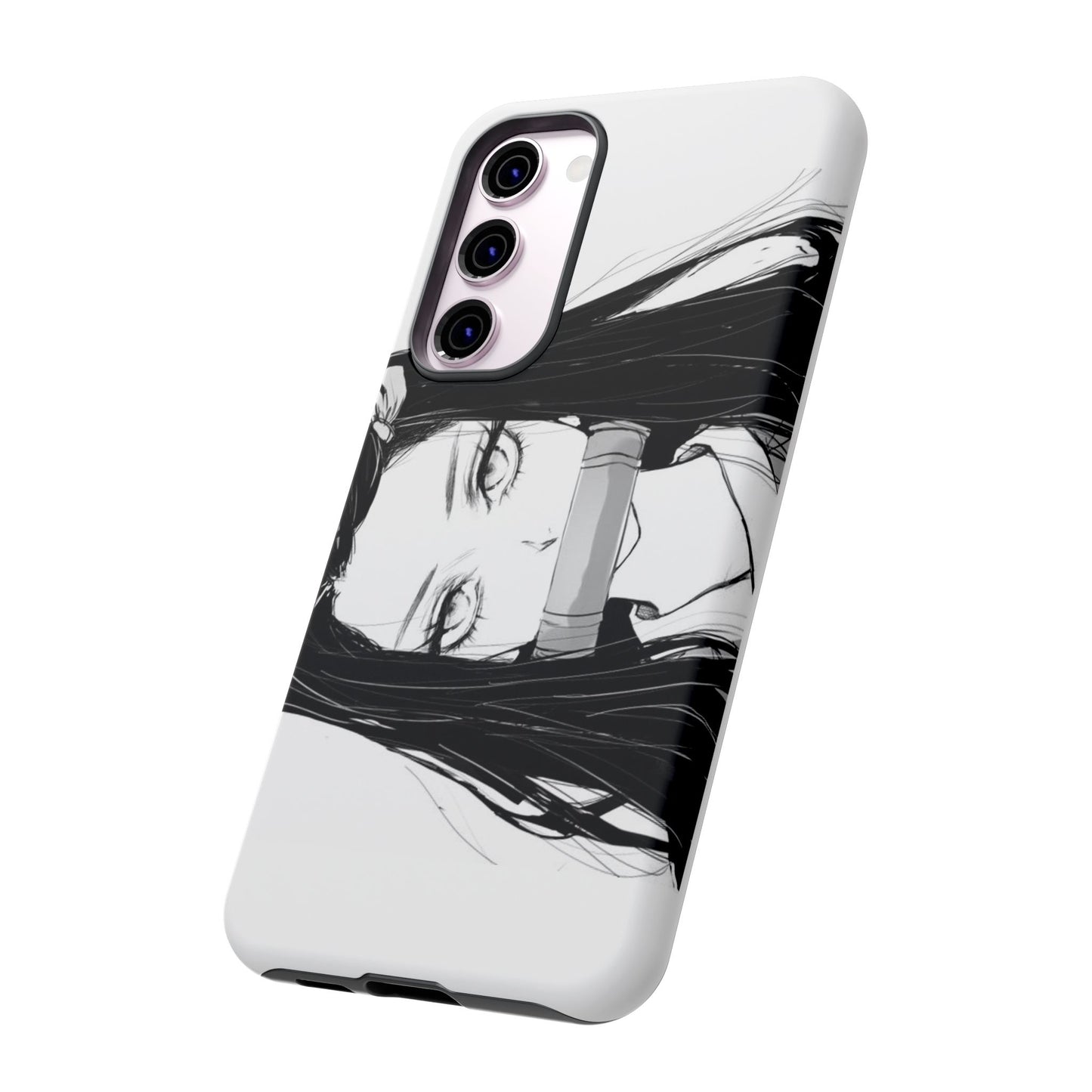 White Nezuko Kamado Clipart Phone Case