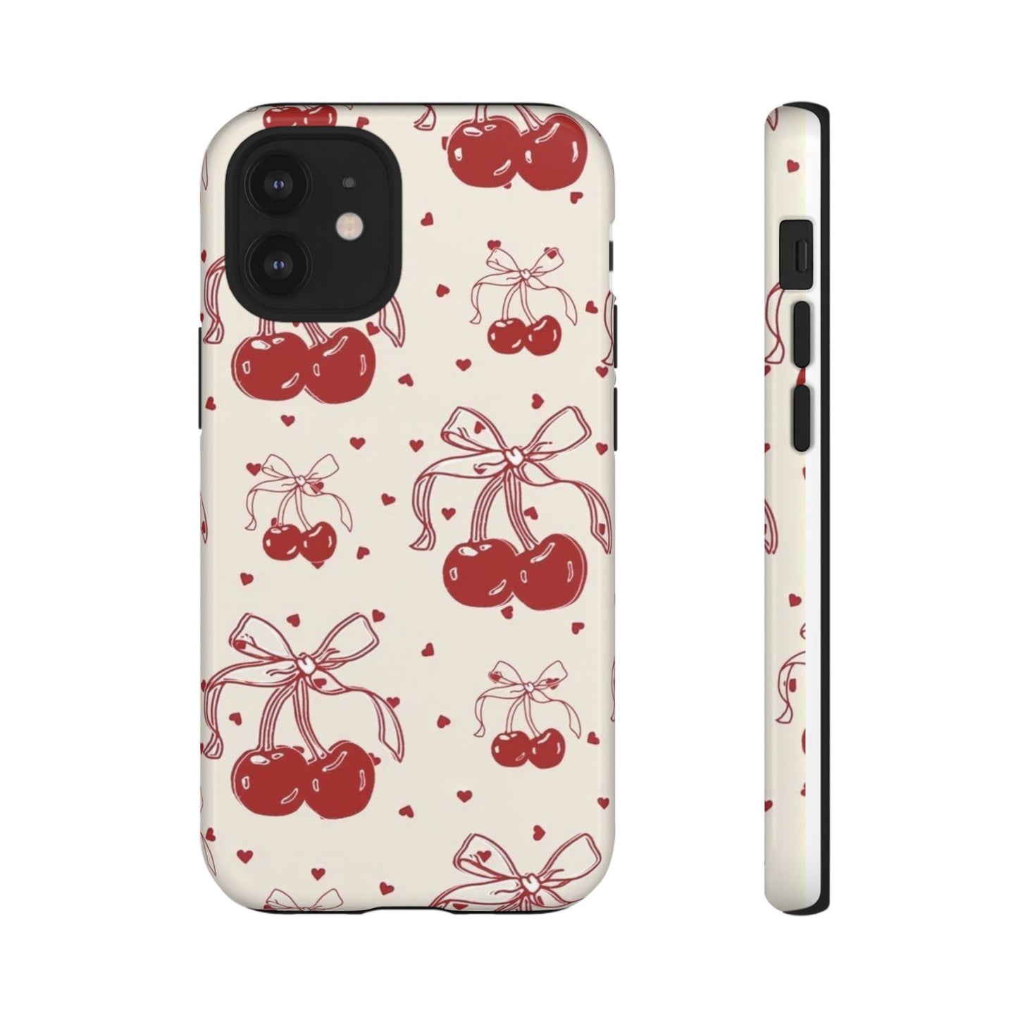 Cherry Bows iPhone Case