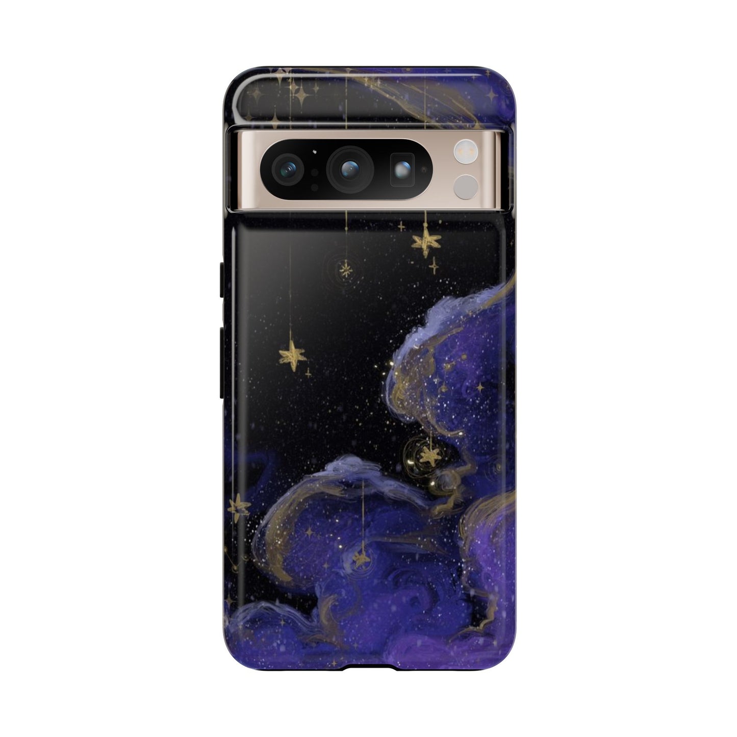 Cloudy Stars iPhone Case