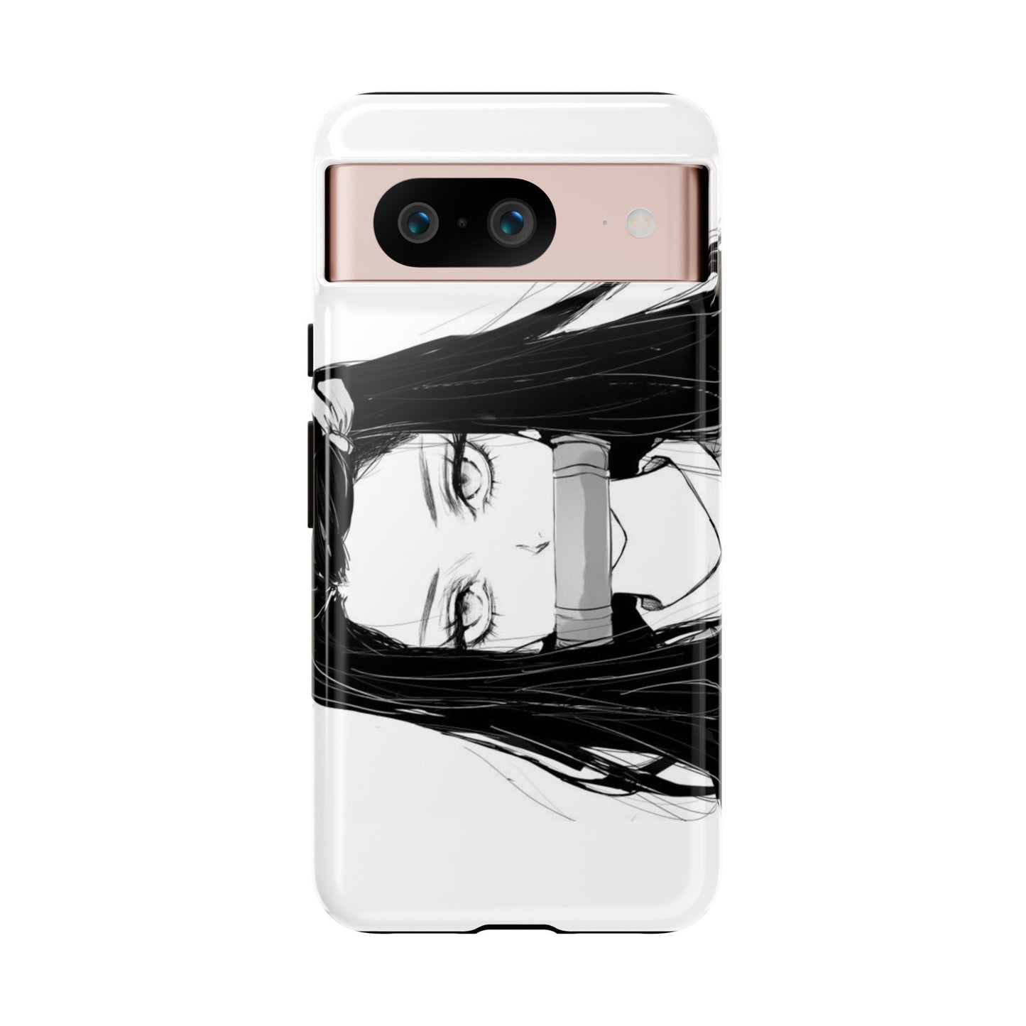 White Nezuko Kamado Clipart Phone Case