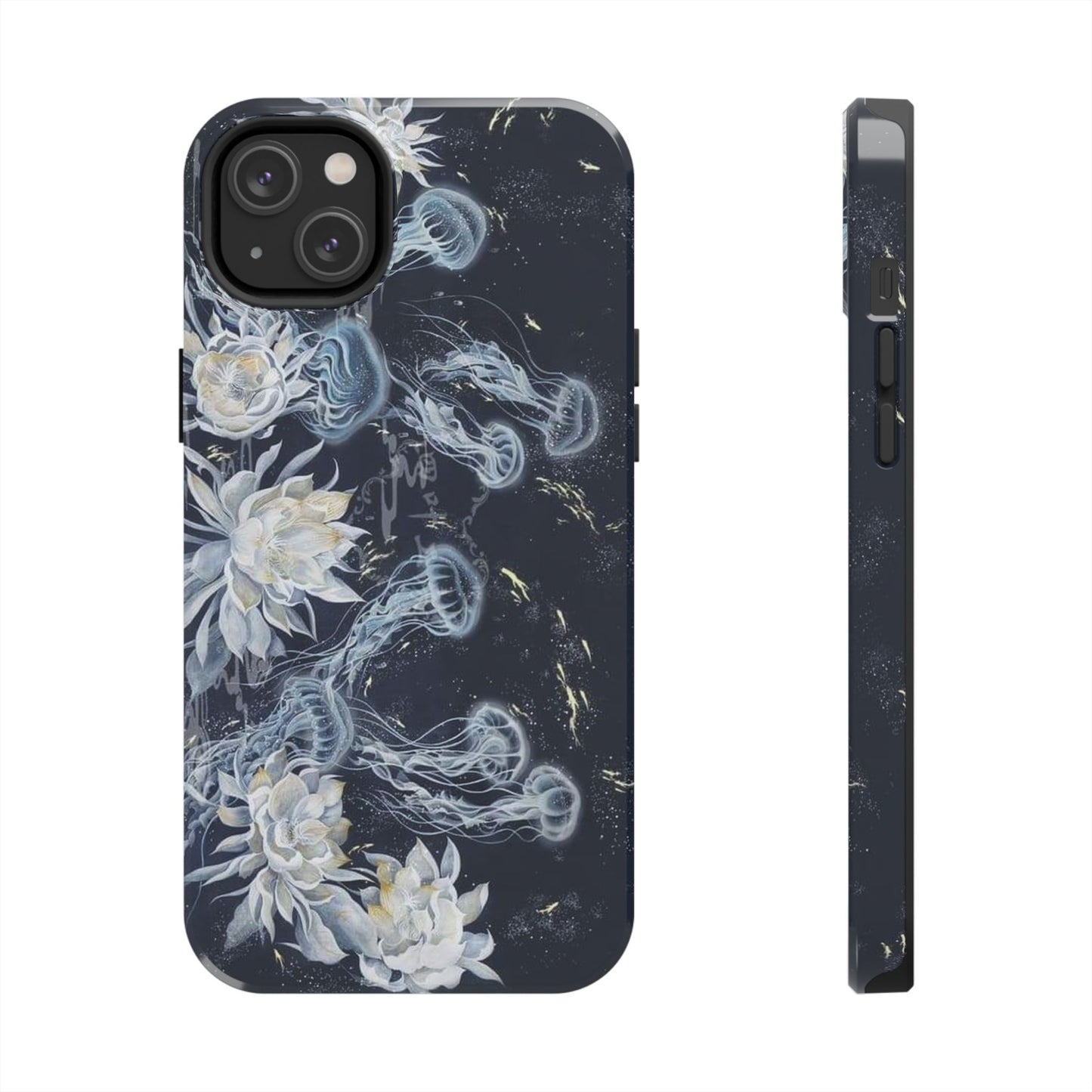 Jellyfish &Lily iPhone Case