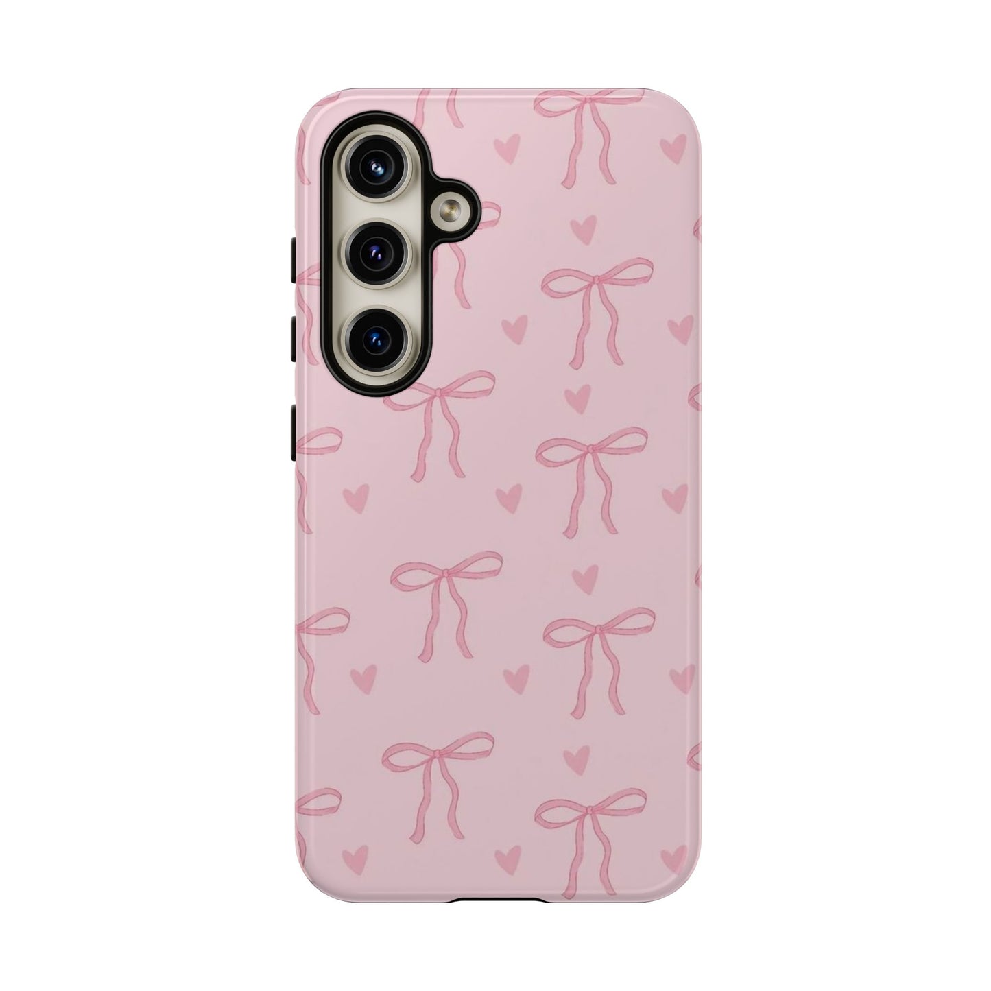 Bows and Hearts iPhone Case