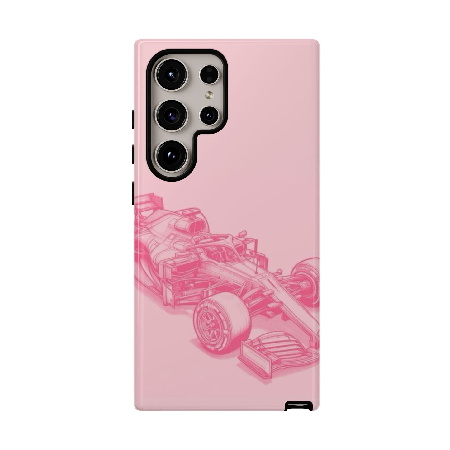 Pink Racecar iPhone Case