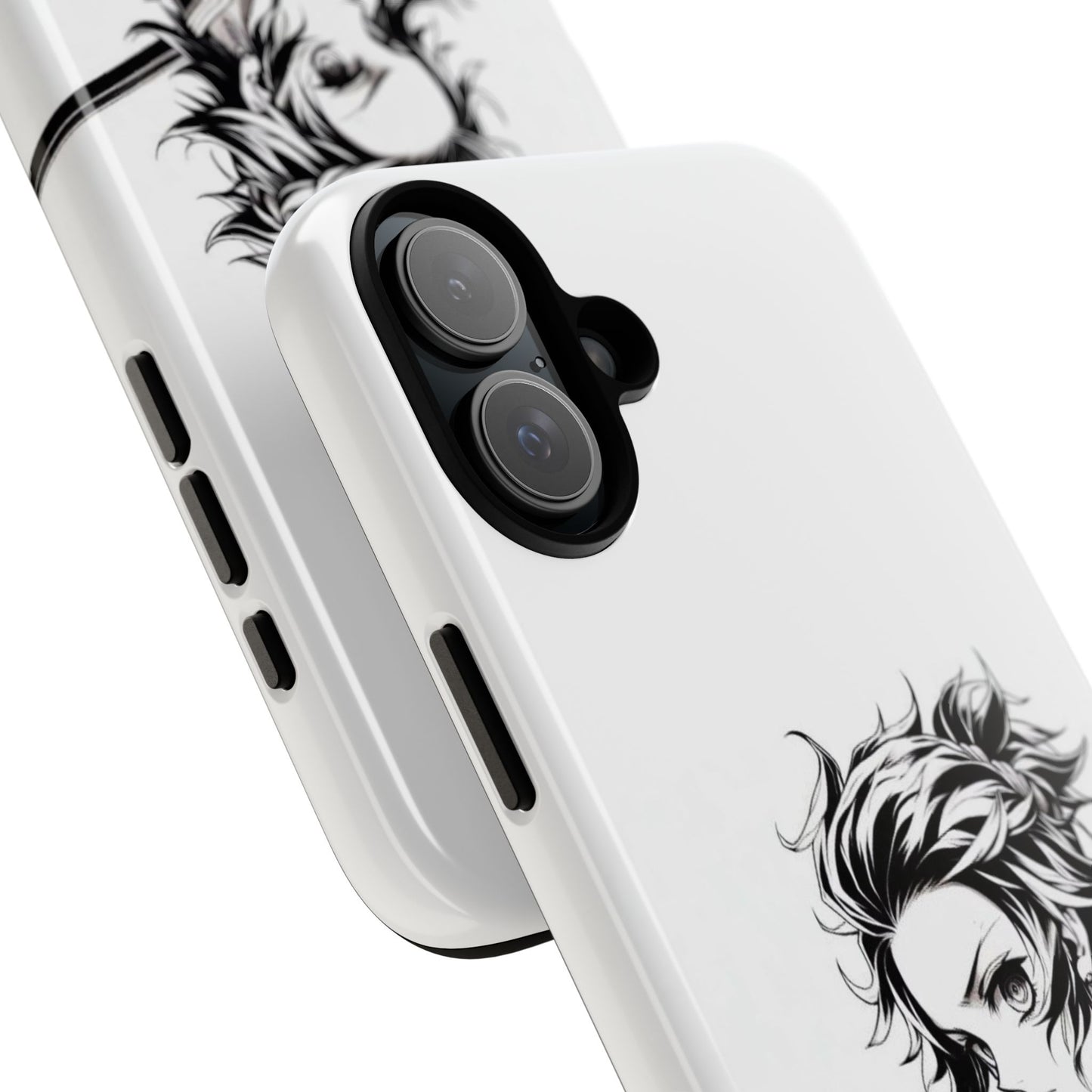 White Kamado Tanjiro Phone Case