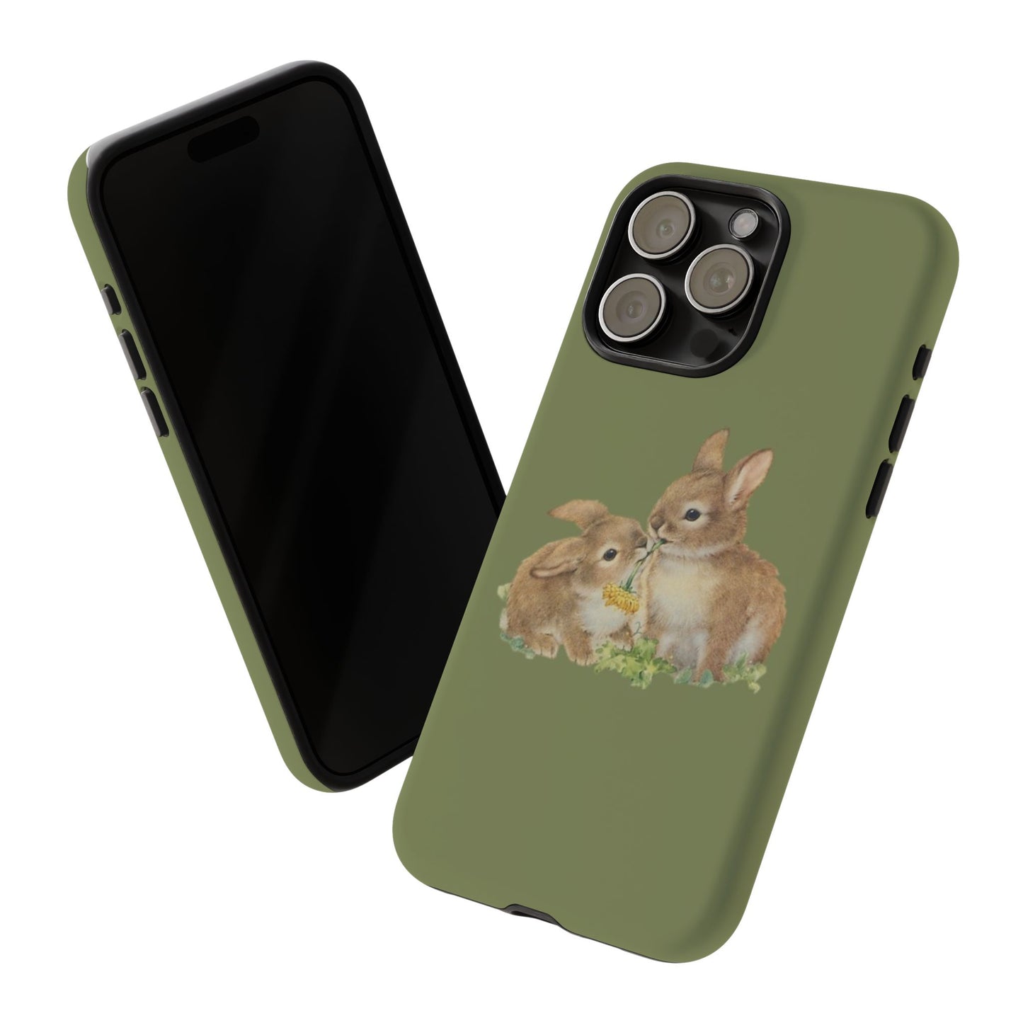 Olive Bunnies Phone Cases