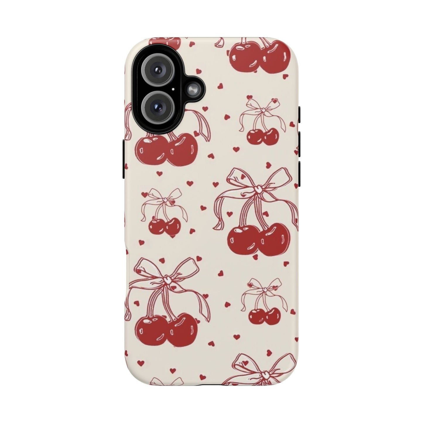 Cherry Bows iPhone Case