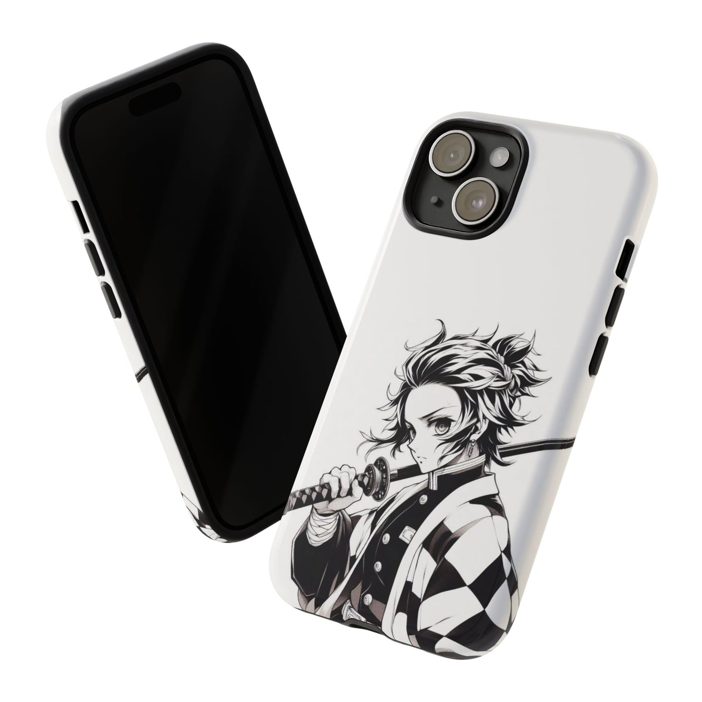 White Kamado Tanjiro Phone Case