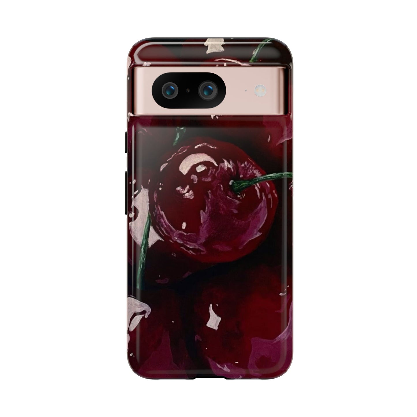 Cherry Painting iPhone Case