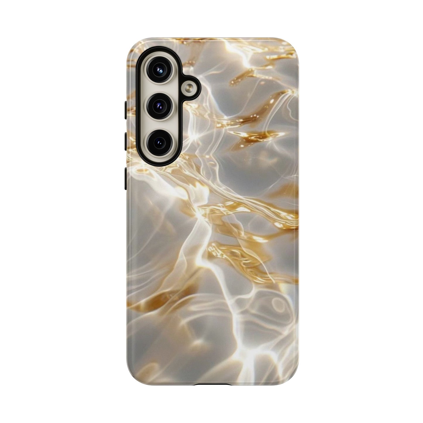 Golden Wave iPhone Case