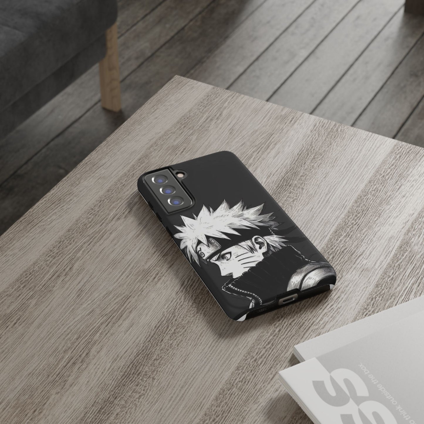 Black Naruto Clipart Phone Case