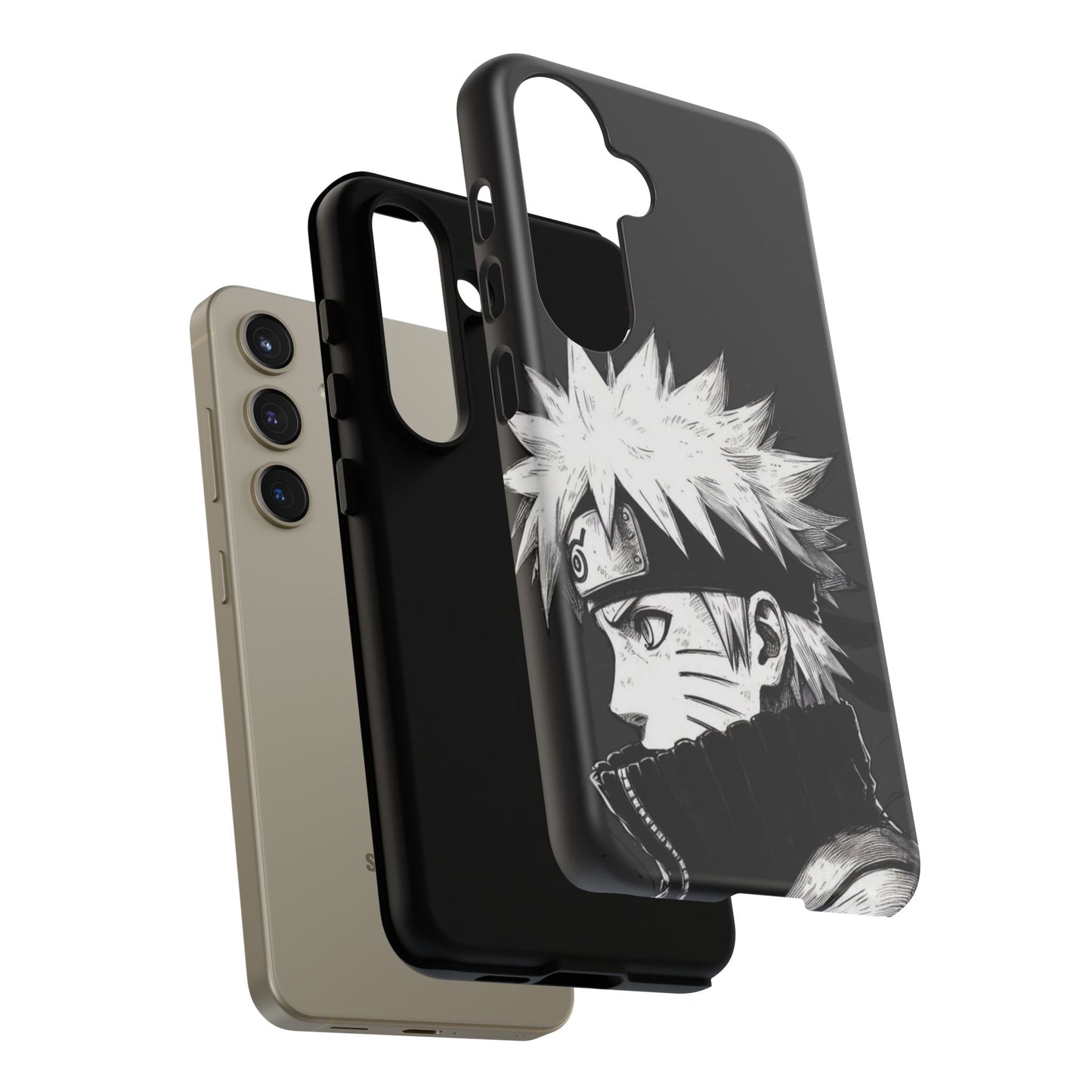 Black Naruto Clipart Phone Case