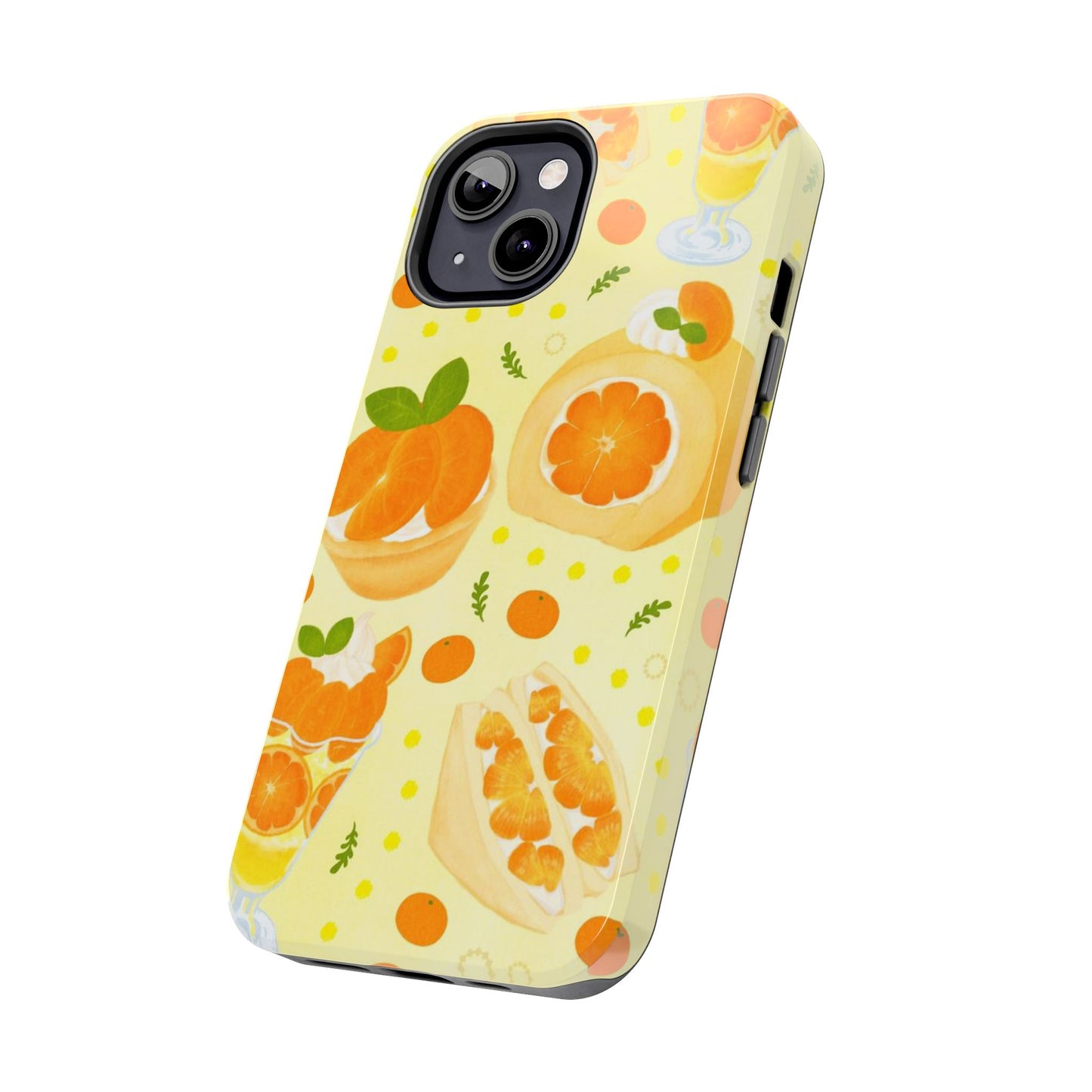 Orange Pop iPhone Case