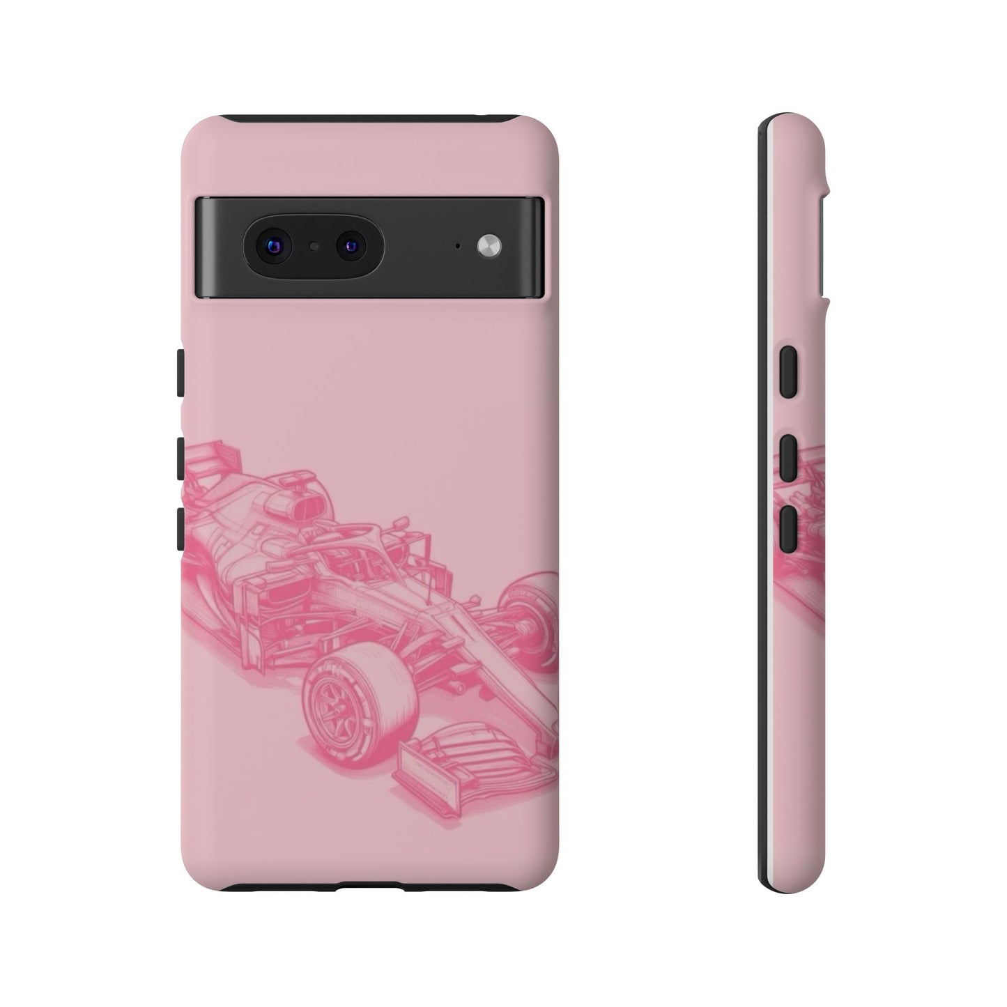 Pink Racecar iPhone Case