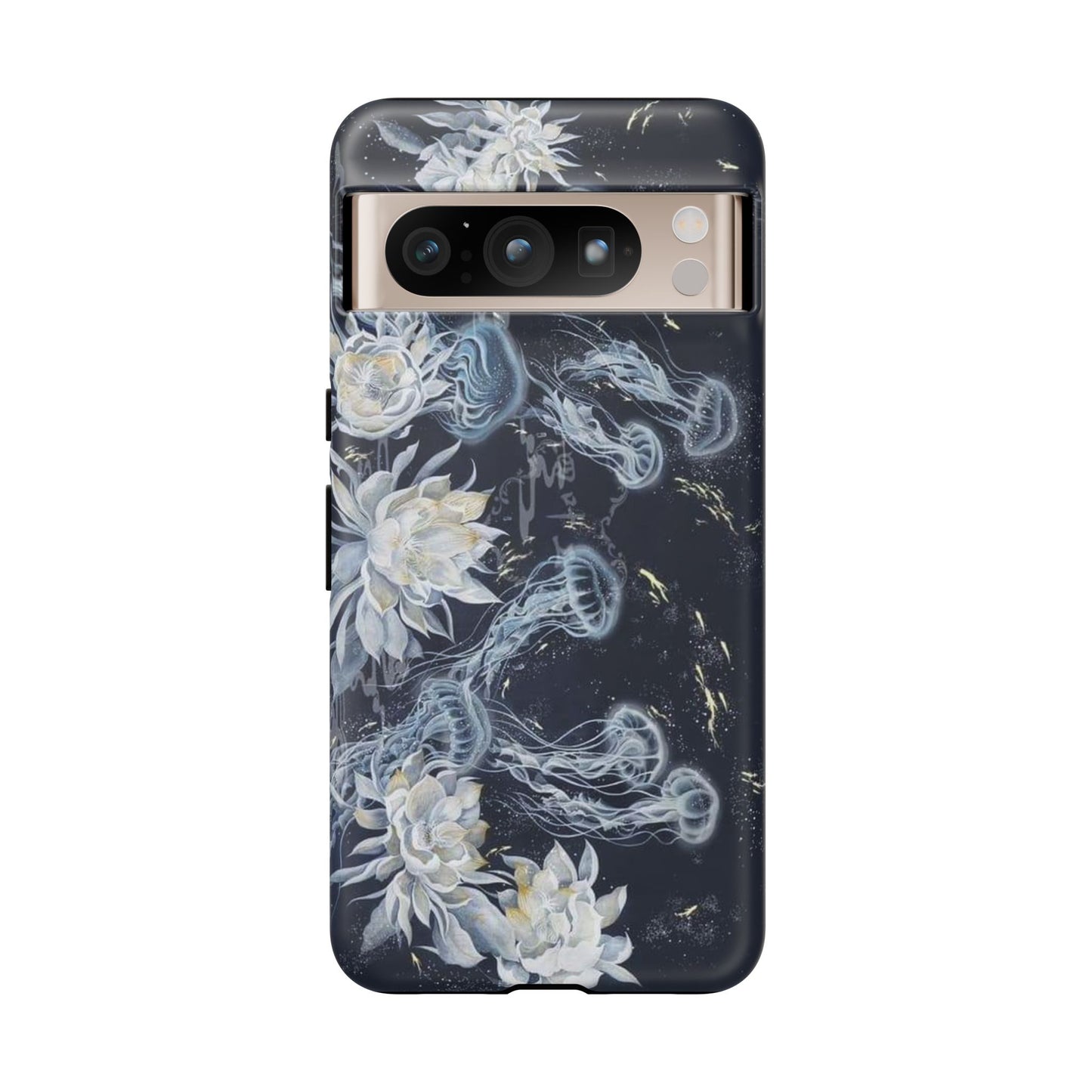 Jellyfish & Lily iPhone Case