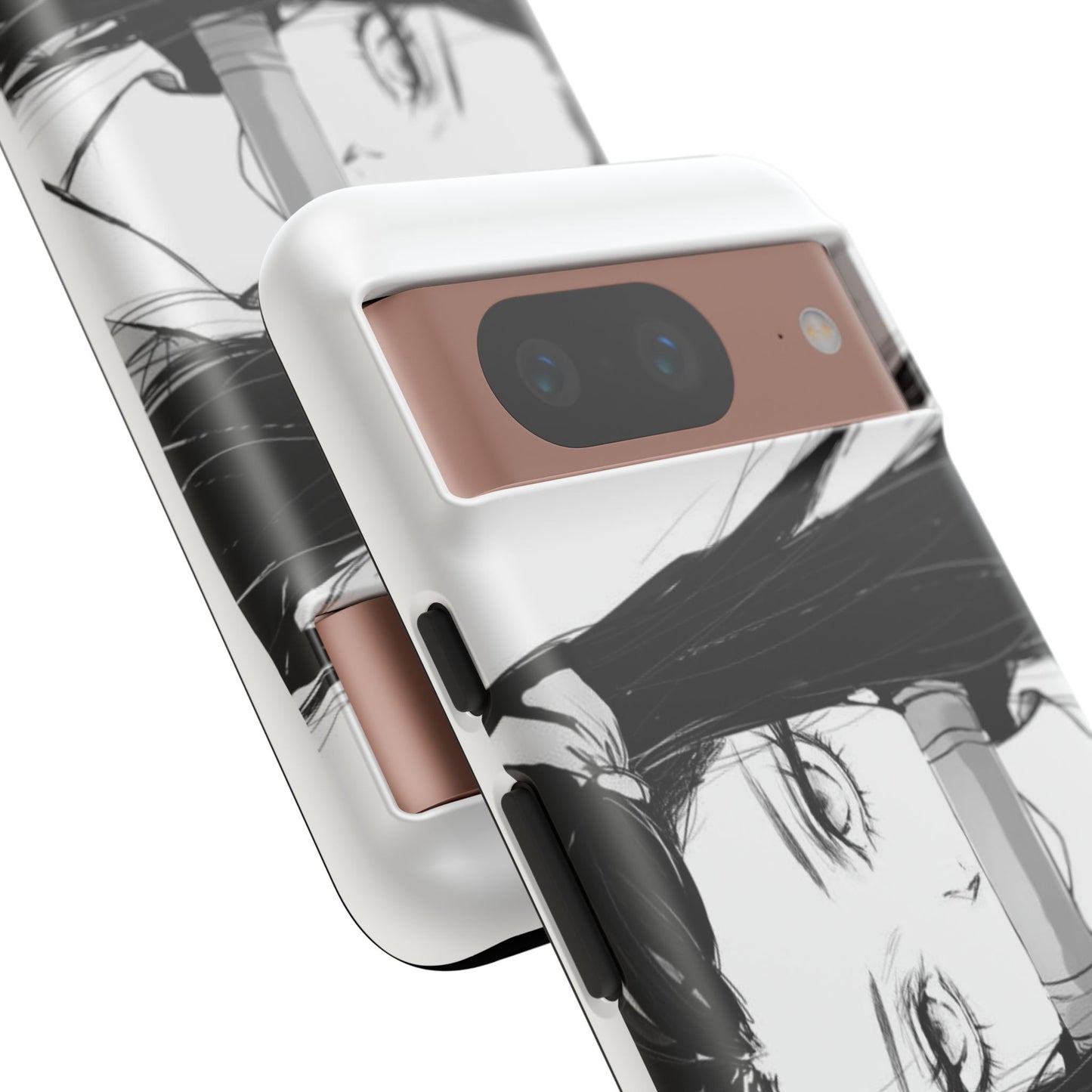 White Nezuko Kamado Clipart Phone Case