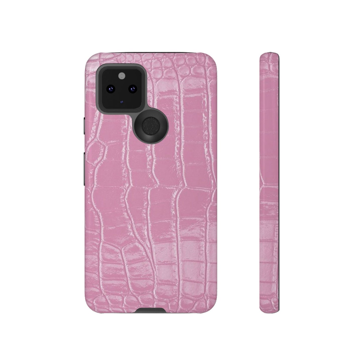 Pink Leather iPhone Case