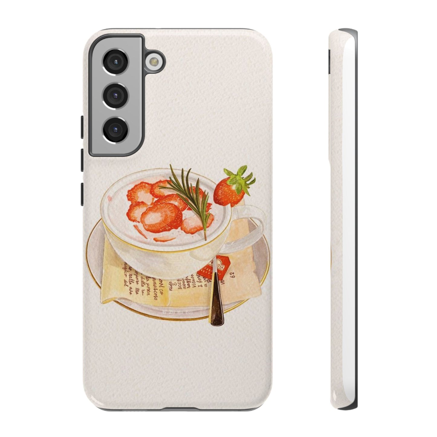 Strawberry Cream iPhone Case