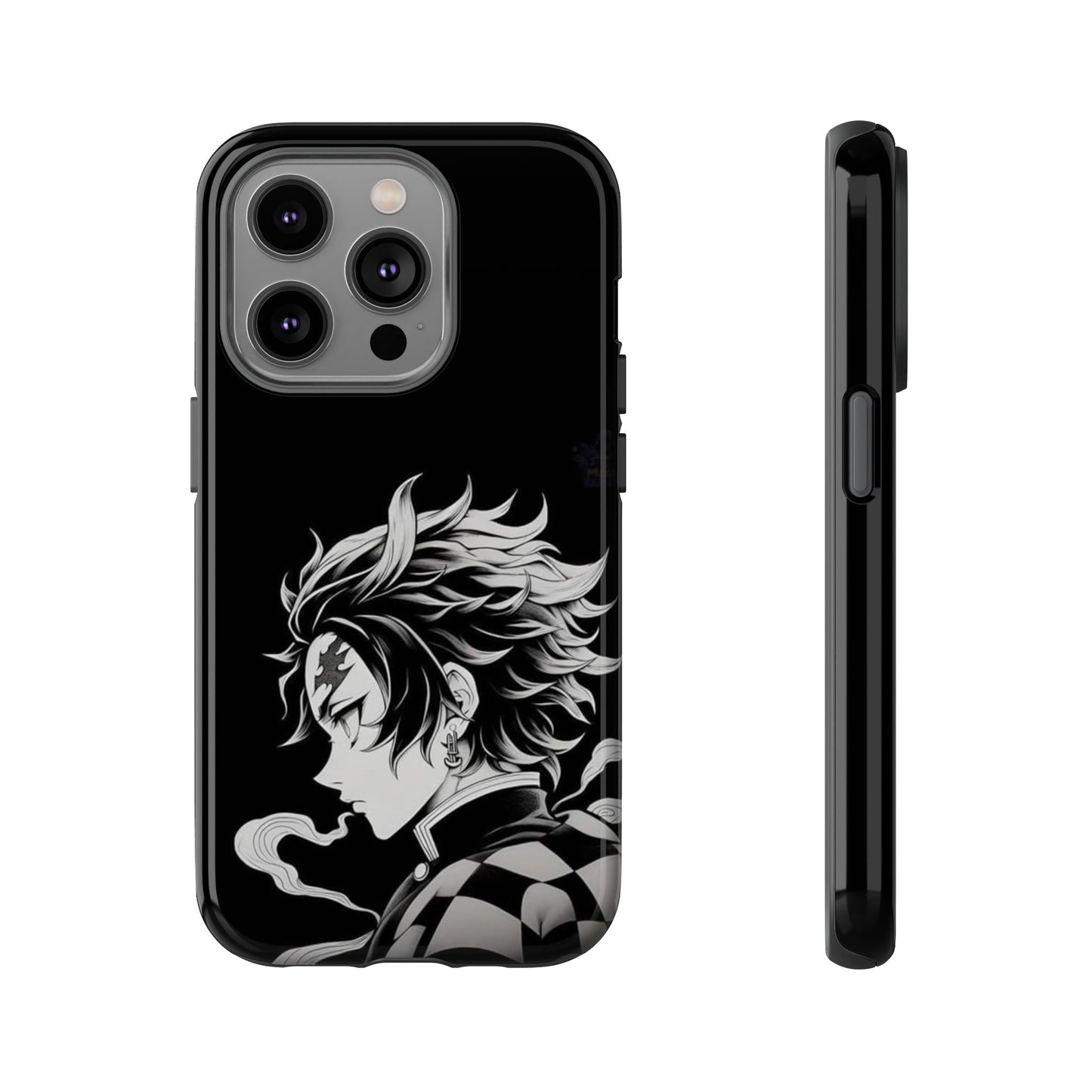 Black Kamado Tanjiro Phone Case