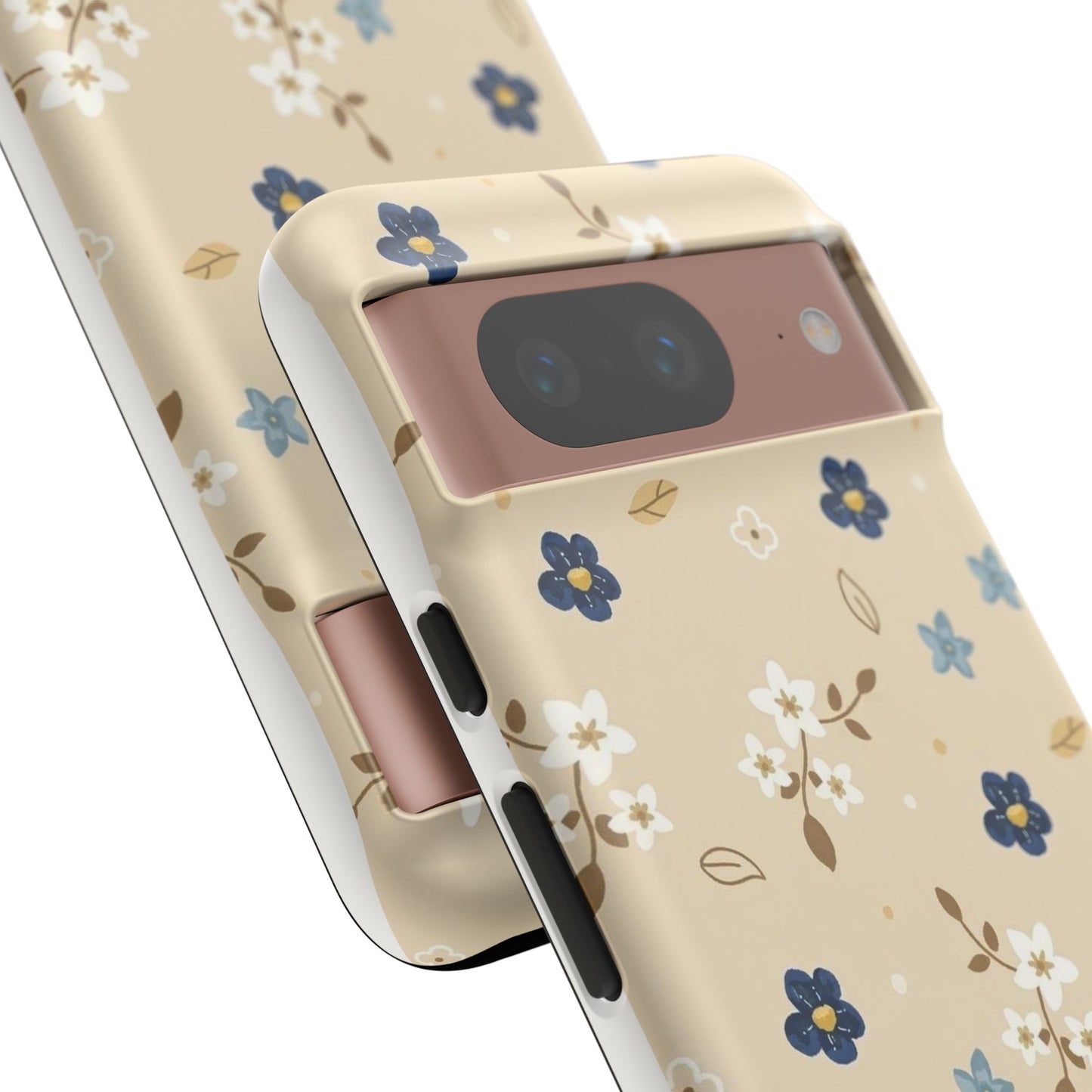 Navy Daisy Phone Case