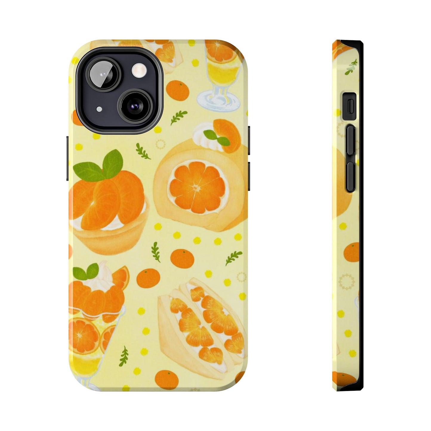 Orange Pop iPhone Case