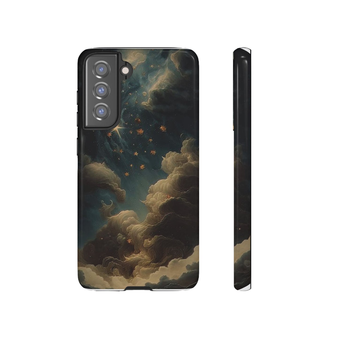 Cloudy Stars iPhone Case