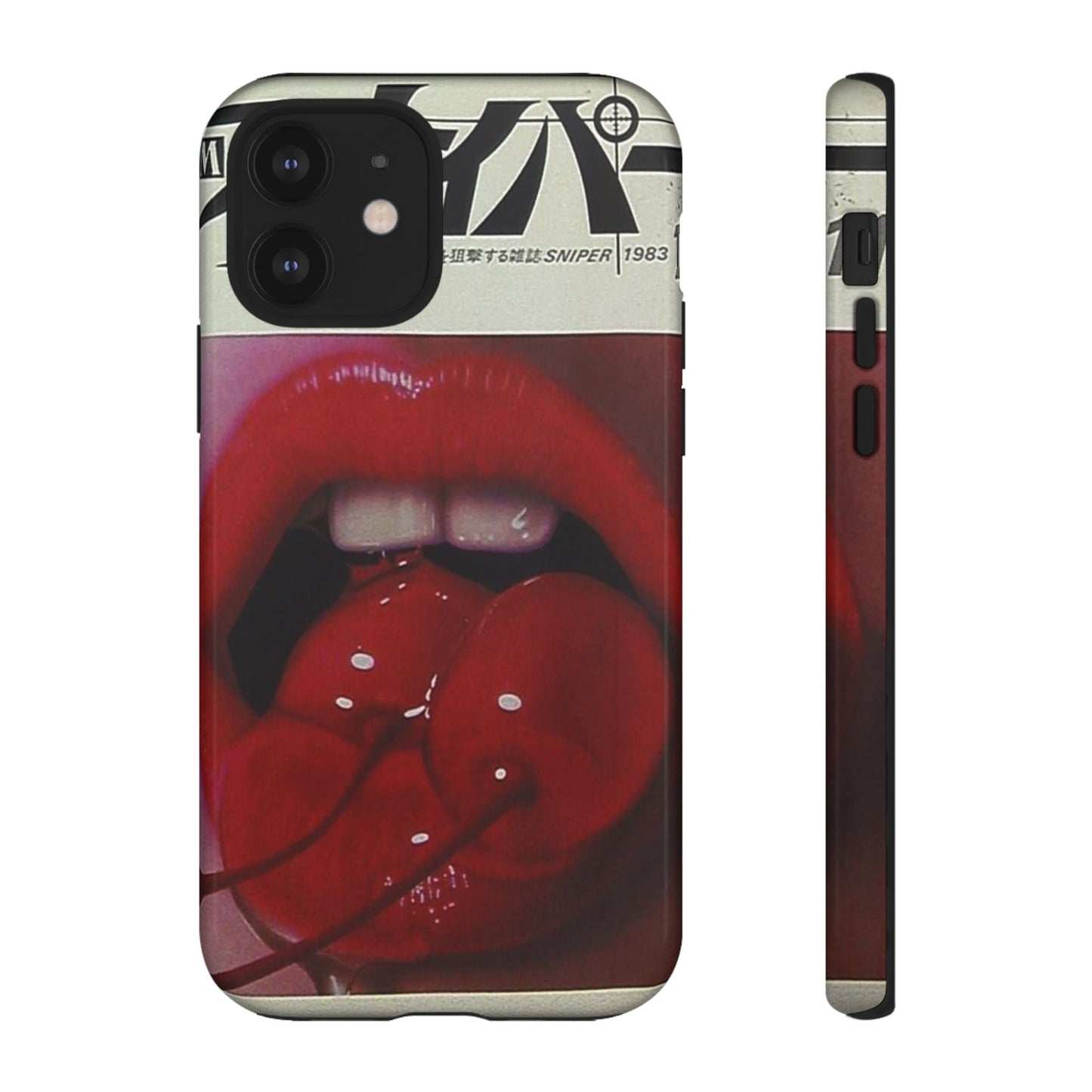 Cherry Lips iPhone Case