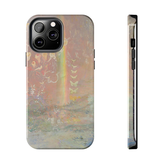 Rainbow Light Painting iPhone Case