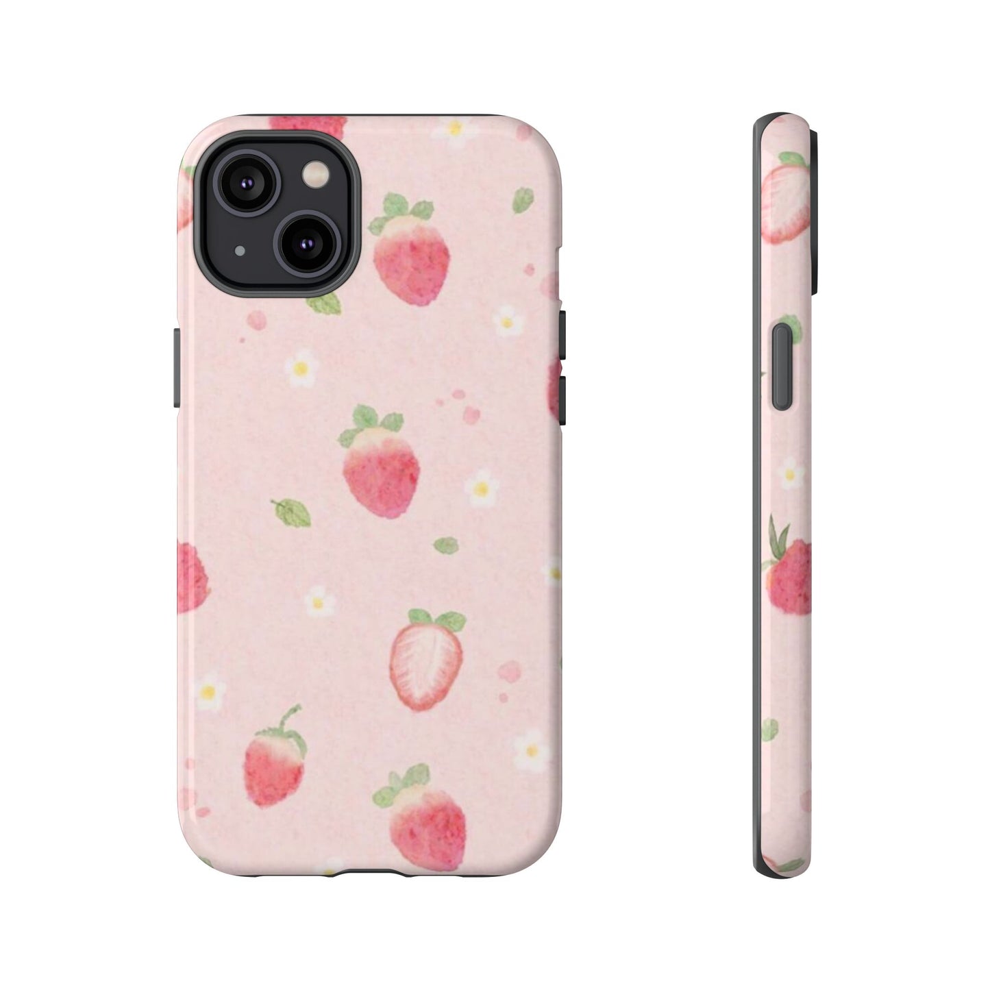 Strawberry Daisy iPhone Case