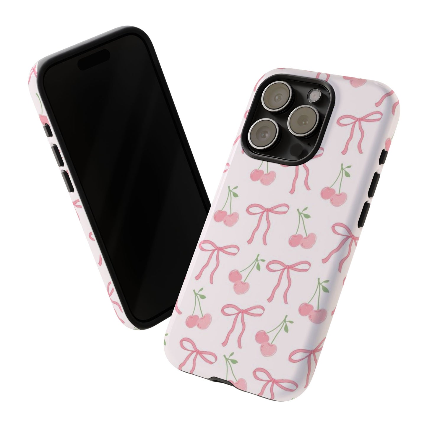 Bow & Cherries iPhone Case