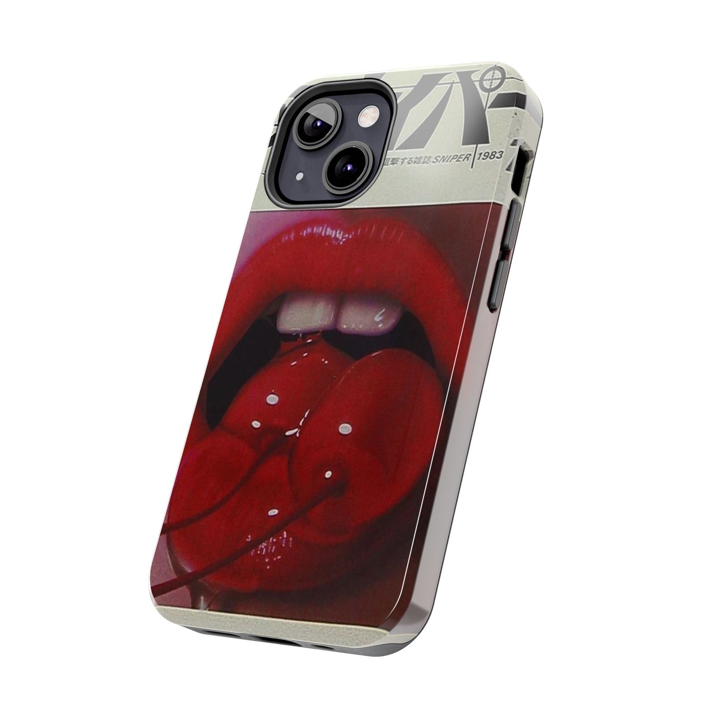 Cherry Red iPhone Case