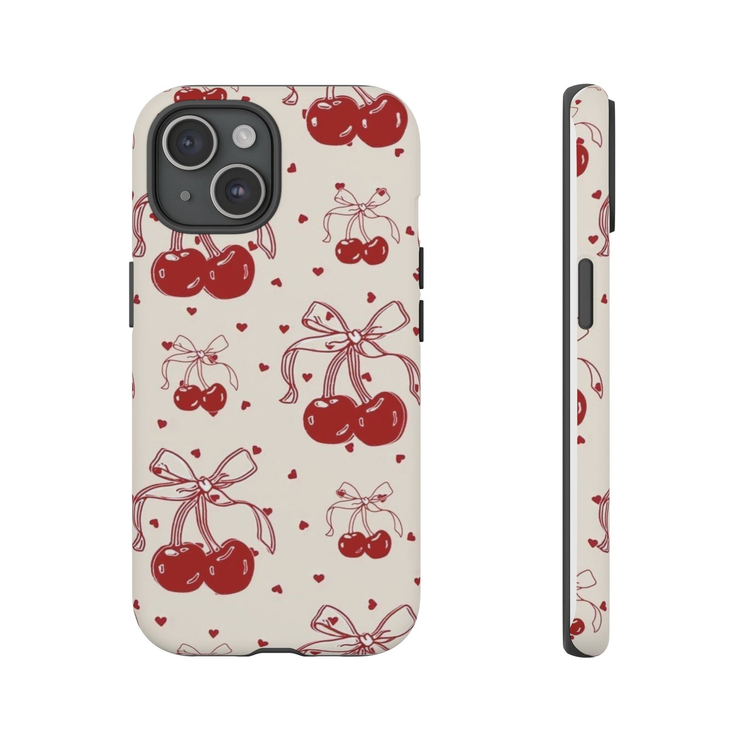 Cherry Bows iPhone Case