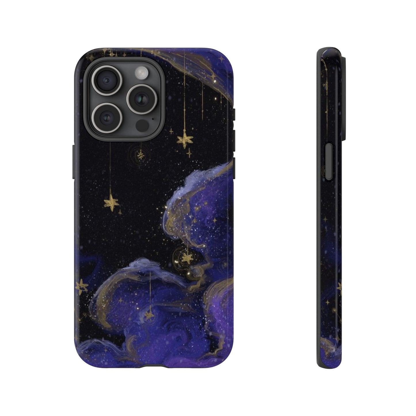 Cloudy Stars iPhone Case